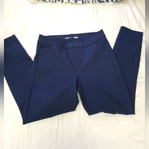 Old navy high rise pixie skinny work pants size 12